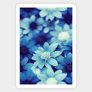 Beautiful Blue Flowers, for all those who love nature #90 Sticker